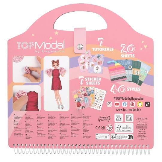 TOPModel Dress Me Up Collage Stickerheft