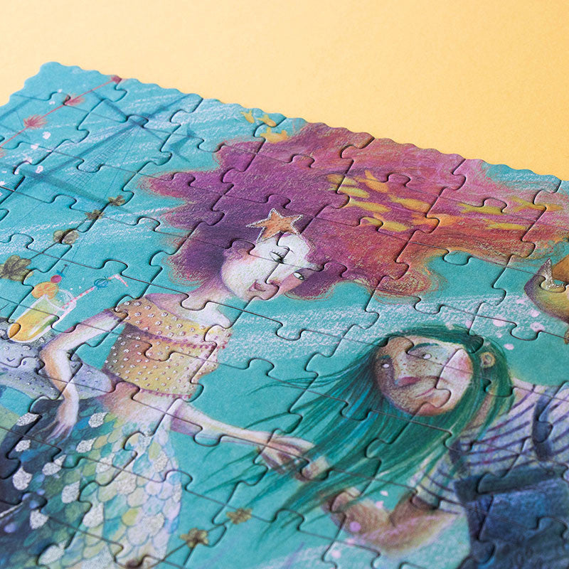 Großes Meerjungfrauen Puzzle / Puzzle "My Mermaid"
