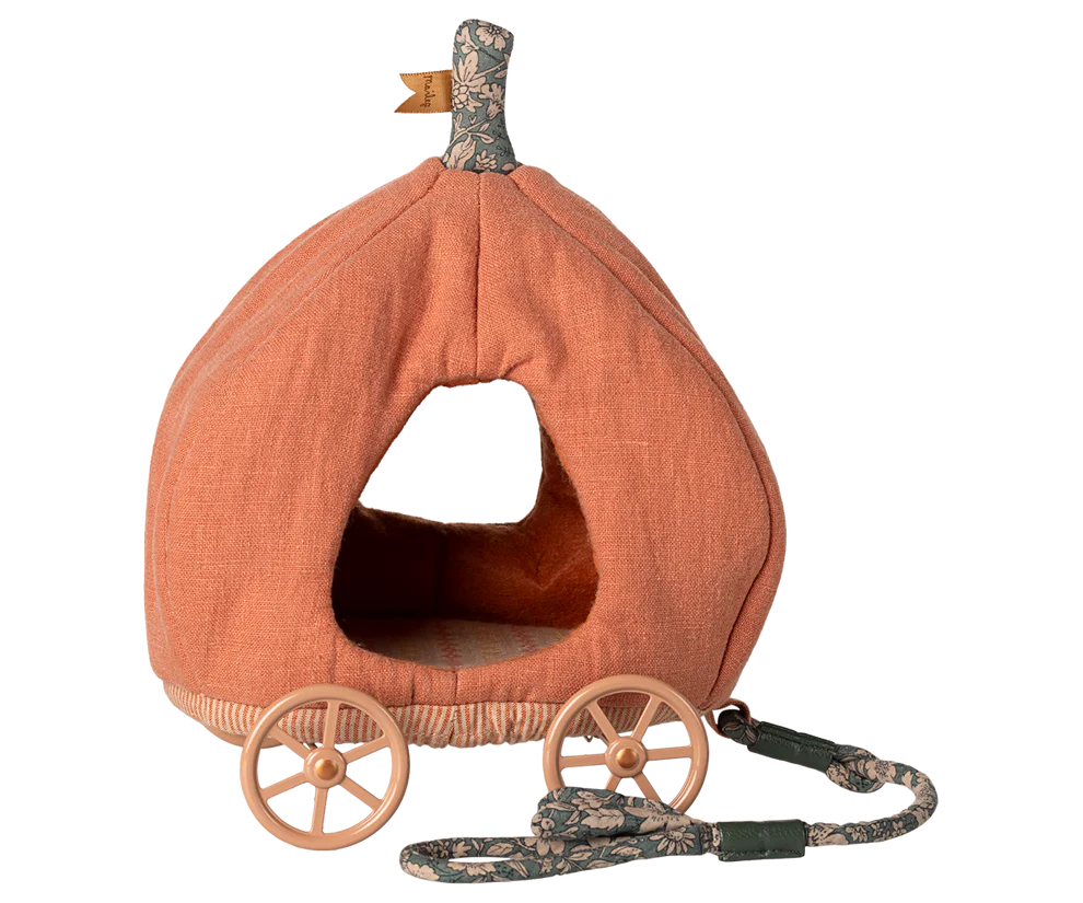 Maileg Kürbiswagen für Maileg Mäuse