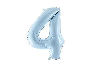 Große Zahlen Luftballons, 0 bis 9  - 72 cm hoch