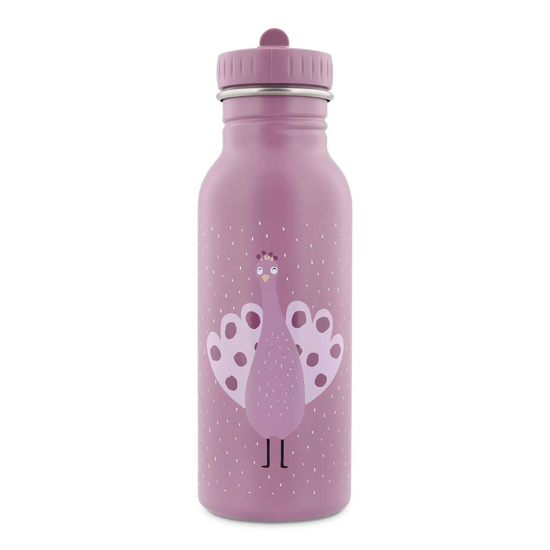 Große Trinkflasche aus Edelstahl (500ml) - Lasergravur möglich