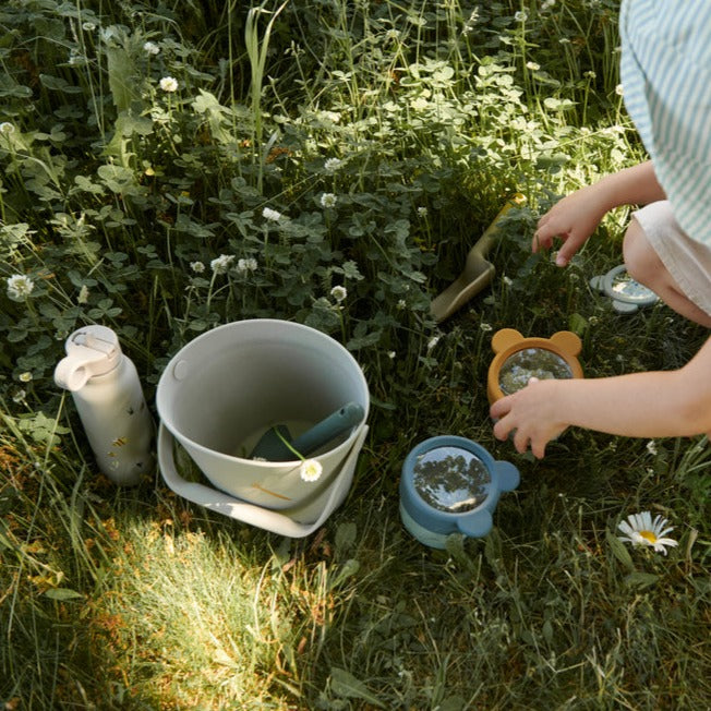 Entdecker-Set mit Beobachtungsglas, Lupe und Schaufel