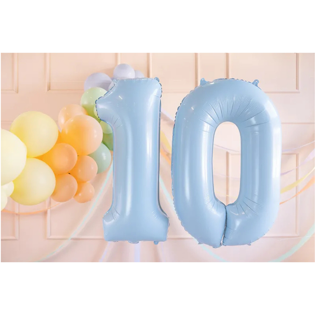 Große Zahlen Luftballons, 0 bis 9  - 72 cm hoch