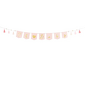 Oh Baby Girlande, Rosa 2,5 Meter lang