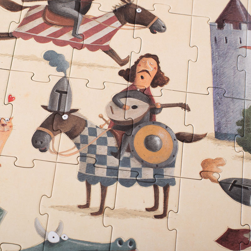 Ritter Puzzle / Puzzle "I'm a Knight" - 100 Teile ab 5 bis 8 Jahren