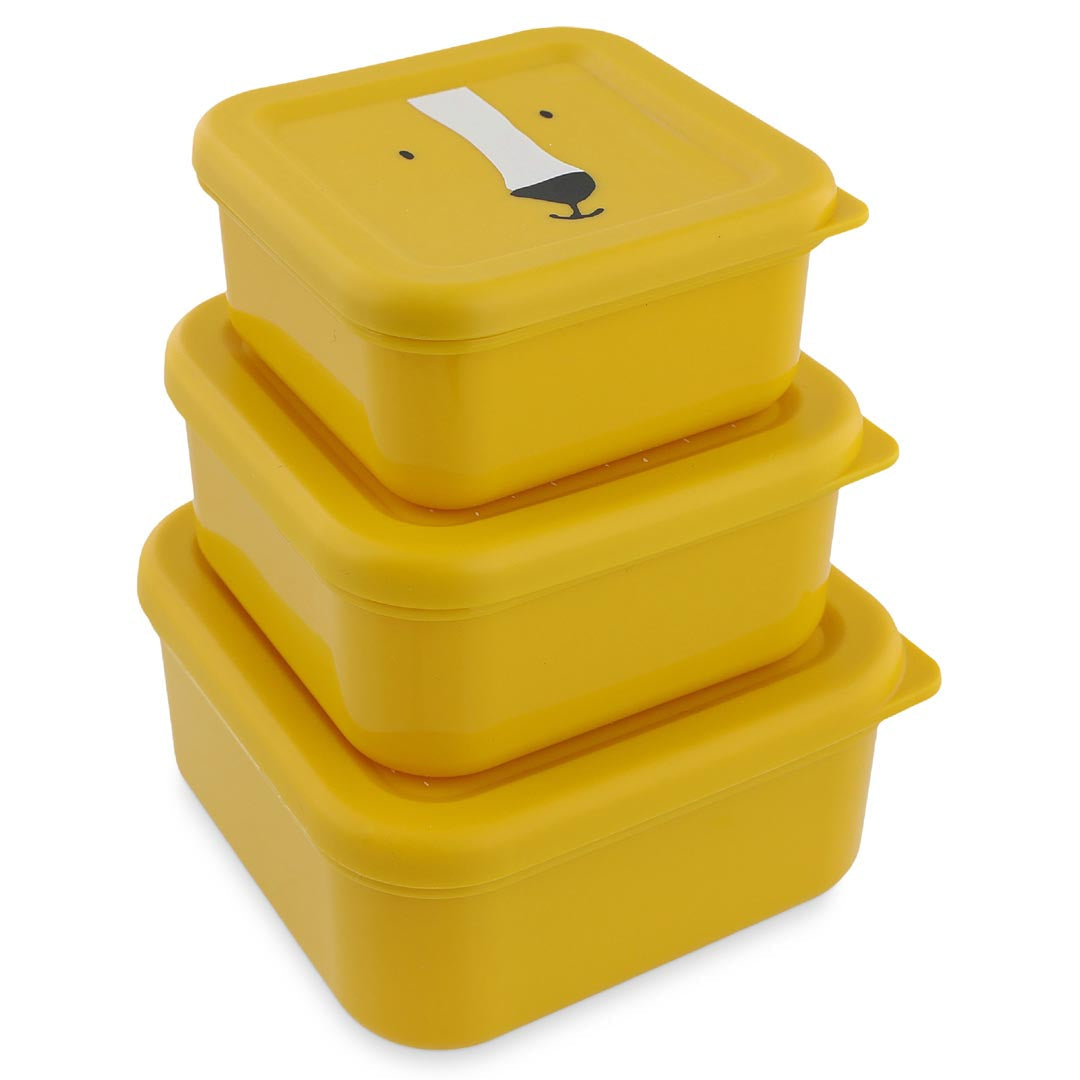 Snackboxen mit Motiven - 3er-Set