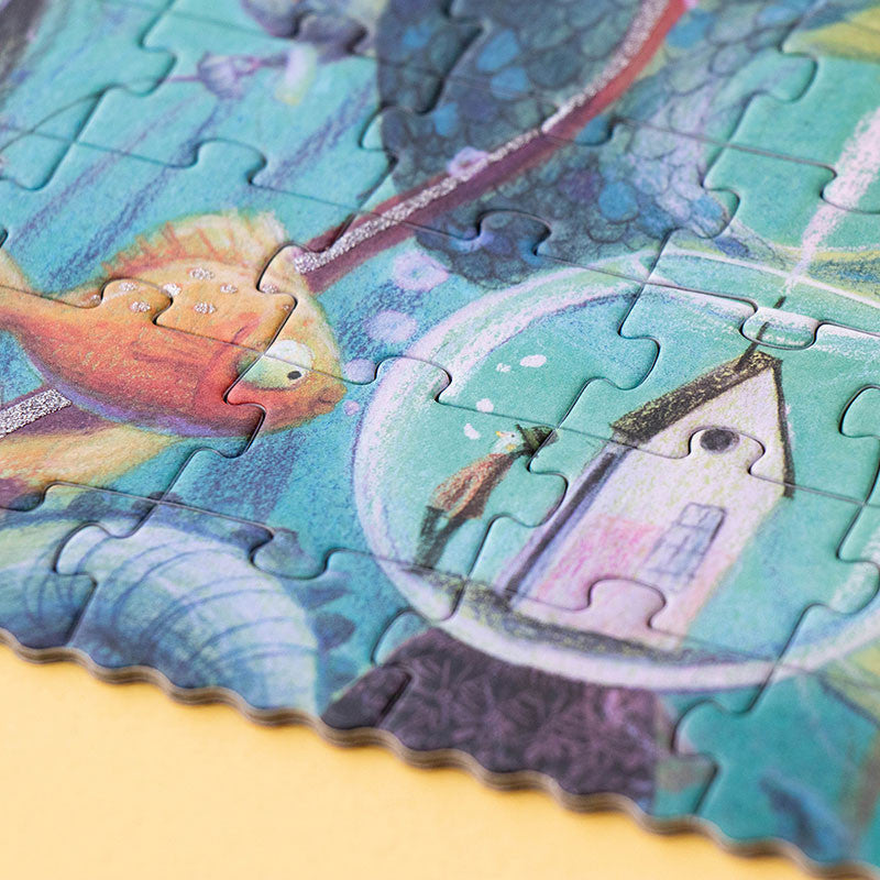 Großes Meerjungfrauen Puzzle / Puzzle "My Mermaid"