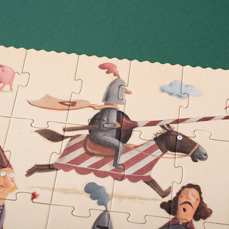 Ritter Puzzle / Puzzle "I'm a Knight" - 100 Teile ab 5 bis 8 Jahren