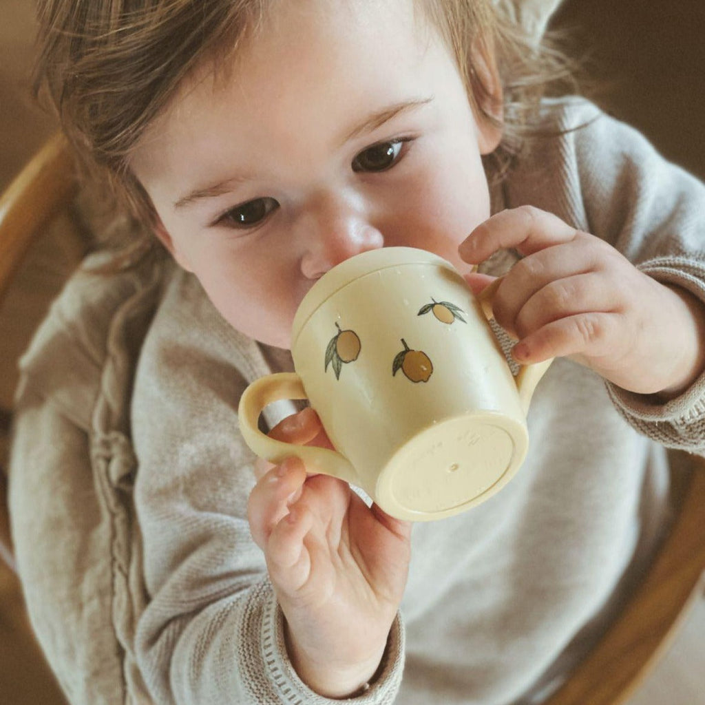 Silikon Schnabeltasse im 2er Set für Kleinkinder, niedliches Design