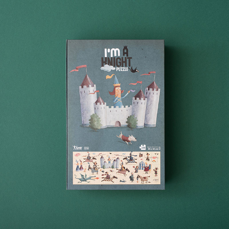 Ritter Puzzle / Puzzle "I'm a Knight" - 100 Teile ab 5 bis 8 Jahren