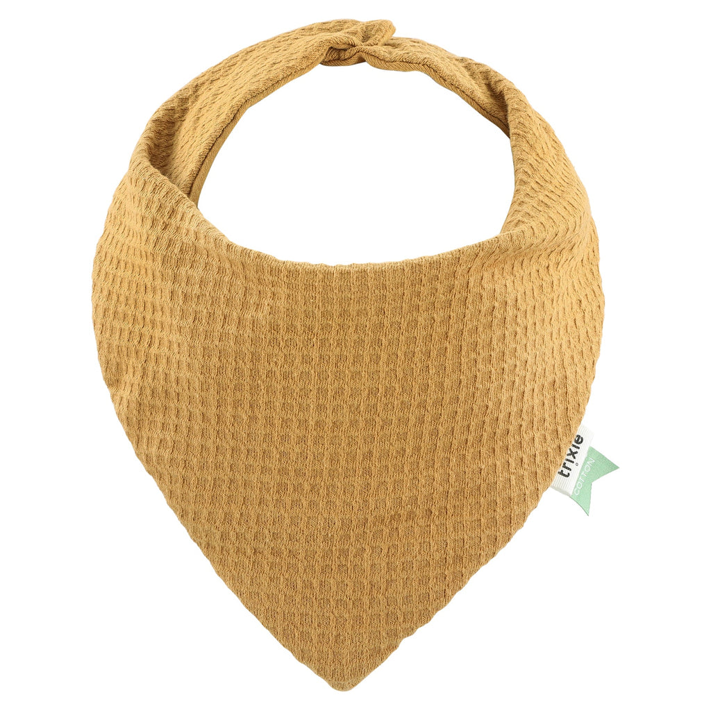 Lätzchen / Dreieckstuch mit Druckknöpfen aus Bio-Baumwolle - 3 Farben